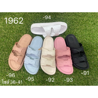 ( 1962 สวมตาราง ) ยางนิ่มมาก ไซร้ 36-41 สินค้าพร้อมส่ง