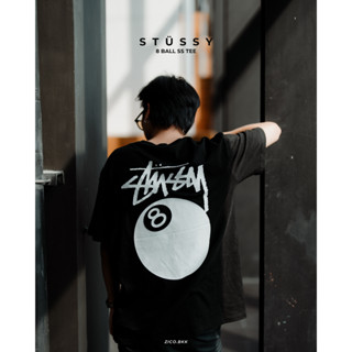 Sty 8 BALL SS Tee Black/White (AU)