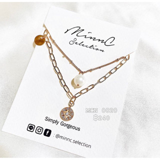 MinnC | Necklace สร้อยคอ MCN0020