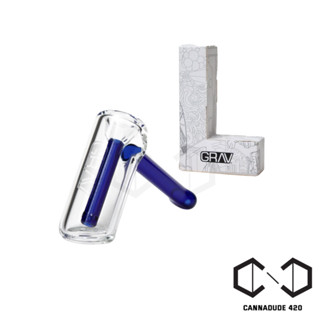 แจกันแก้ว บ้องแก้ว Hammer Bubbler GRAV Water Pipe with the original Grav box GR87