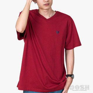 DOSH MENS T-SHIRTS SUPERMAN เสื้อยืดคอวี 9DSMT5191-RE