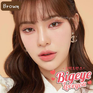คอนแทคเลนส์ Mini Rebecca Brown / Gray (Kitty Kawaii) ขนาดมินิ 🌷 ลายฮิต สุดปังในเกาหลี