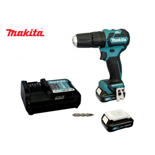 สว่านไขควงกระแทกไร้สาย 10mm.(3/8") 12V. MAKITA® รุ่น HP332DWYE