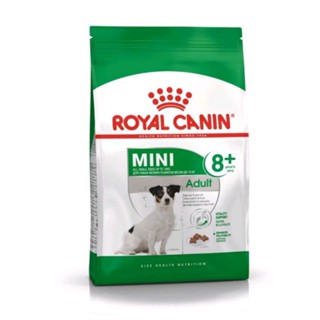 Royal canin adult mini 8+ 2kgอาหารเม็ด สำหรับสุนัขสูงวัย พันธุ์เล็ก อายุ 8 ปีขึ้นไป (นน. โตเต็มวัยต่ำกว่า 10 กก.)