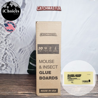 [Catchmaster] Mouse &amp; Insect Glue Boards 1 Piece #60RBGL กับดักหนู และแมลง แผ่นกาวดักหนู กาวดักหนู ขนาด 12 x 6