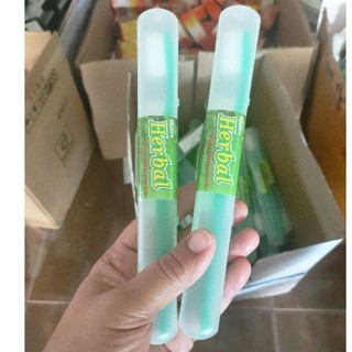 (2 ชิ้น) mistine toothbrush แปรงสีฟันมิสทีนพร้อมกล่องใส่ 2 ชิ้น ขนแปรงนุ่ม