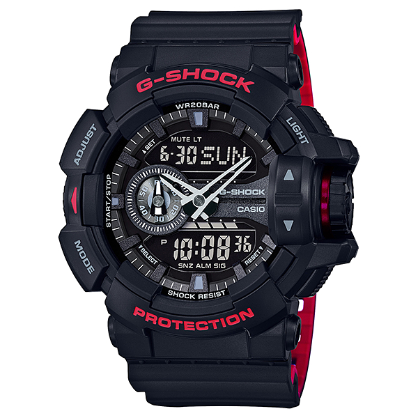 [ของแท้] Casio G-Shock นาฬิกาข้อมือ รุ่น GA-400HR-1ADR ของแท้ รับประกันศูนย์ CMG 1 ปี