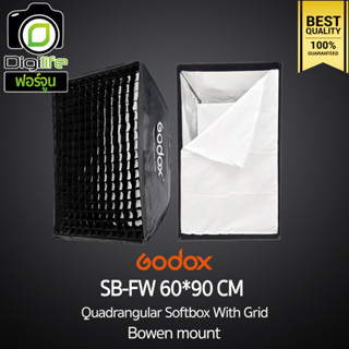 Godox Softbox SB-FW 60*90 cm. With Grid [ Bowen Mount ] วิดีโอรีวิว , Live , ถ่ายรูปติบัตร , สตูดิโอ