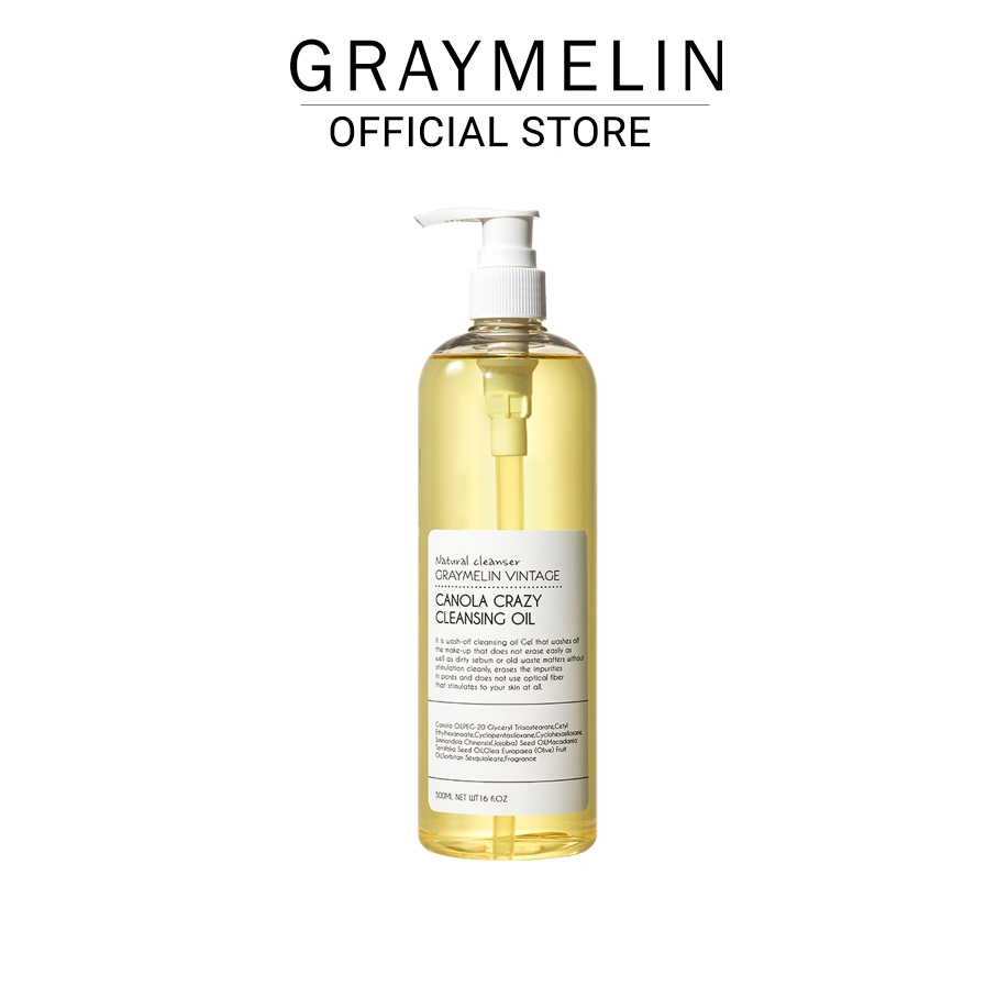 Graymelin Vintage Canola Crazy Cleansing Oil 500ml