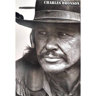 โปสเตอร์ ชาลส์ บรอนสัน Charles Bronson Cowboy รูปภาพ คาวบอย ติดผนัง สวยๆ ม้า อเมริกา poster