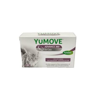 Yumove advance 360 for cats 1 กล่อง บรรจุ 60 เม็ด อาหารเสริมบำรุงข้อสำหรับแมว