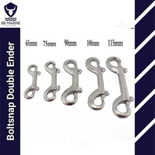 BBMarine Boltsnap Double Ender ตะขอเอนกประสงค์ 2 ด้าน Stainless Steel 316 สำหรับดำน้