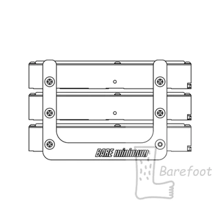 ที่ใส่ harddisk ฮาร์ดดิสก์ BARE minimum hard drive rack