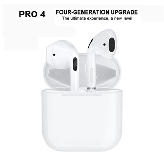 PRO4 TWS หูฟัง  หูฟังบลูทูธไร้สาย 5.1 พร้อมไมโครโฟน และระบบค…