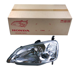 ไฟหน้า HONDA CIVIC ปี 01 แท้ห้าง ซ้าย ไม่+หลอด ( 33151-S5H-T01 ) [88922218]