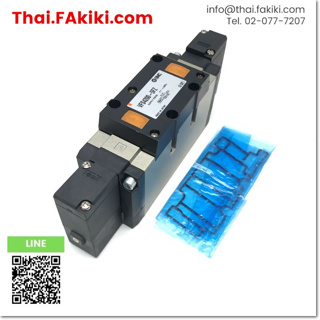 พร้อมส่ง,(C)Used, VFS4200-5FZ solenoid valve ,โซลินอยด์วาล์ว สเปค DC24V 5port ,SMC (66-005-839)