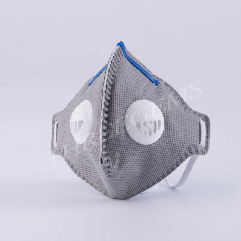 Mask TG-25SV (คล้องหู) หน้ากากคาร์บอน ใช้ป้องกัน กลิ่น ฝุ่น หมอกควัน PM2.5 สารเคมี แมสค์ทรีเจมส์