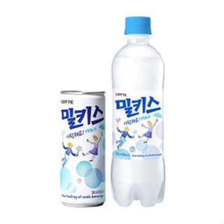 [พร้อมส่ง] Lotte Milkis เครื่องดื่มนมผสมโซดา