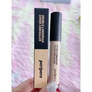 Peripera Double Longwear Cover Concealer 5.5g (03 Classic Sand ผิวสองสี) exp07/2023