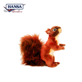 8407 Red Squirrel Standing on 2 Legs - กระรอกแดง