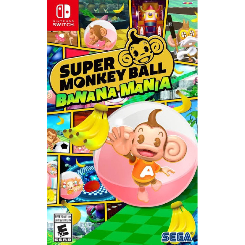 Super Monkey Ball Banana Mania: Standard Edition - Nintendo Switch (มือ1)ปกญี่ปุ่น