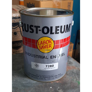 Rust-Oleum Industrial SemiGloss Enamel สีน้ำมัน รัสโอเลี่ยม ชนิดกึ่งเงา 7280 Light Gray