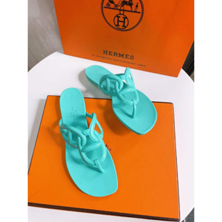 HERMES SANDAL SHOES 👠 งานดีสุด ( 📸 สดๆจากสินค้าจริง)  งานสั้งตัตงานสลับเเท้