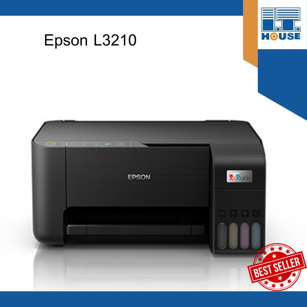 เครื่องปริ้น Epson Inkjet Printer Tank L3210 PSC