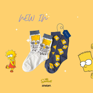 The Simpsons Ankle Socks | ถุงเท้าการ์ตูนซิมสัน