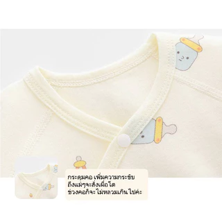 บอดี้สูทเด็ก ไซส์52-66 ชุดเด็กแรกเกิด ผ้าCotton 100% ชุดเด็ก เสื้อเด็ก