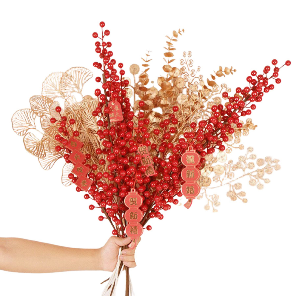 ใบไม้ปลอม ใบไม้ประดิษฐ์ สีทอง สีเงิน สำหรับแต่งสถานที่ งานอีเวนต์ แต่งงาน งานมงคลต่าง ๆ ราคา ถูกที่สุด ดีลบีเคเค แกลเลอรีภาพที่ 4