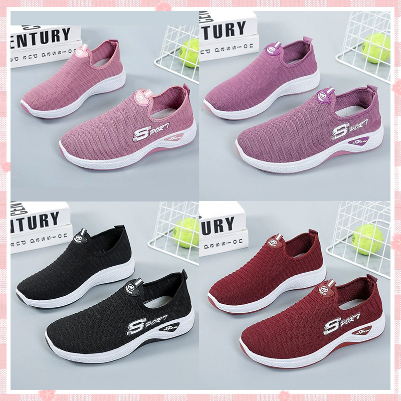 Luckky shoes รองเท้าผ้าใบแฟชั่นเก๋ๆของผู้หญิง สวมใส่สบาย ราคาเบาหวิว
