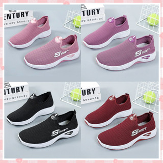 Luckky shoes รองเท้าผ้าใบแฟชั่นเก๋ๆของผู้หญิง สวมใส่สบาย ราคาเบาหวิว