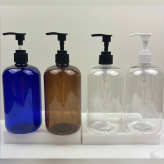 A12 # ขวดปั๊ม 250/500 ml พลาสติกหนาคุณภาพดี