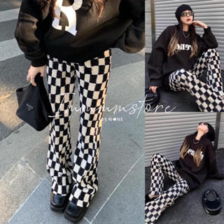 IMPORTED : ♡ BAGGY CHECKER PANTS ♡