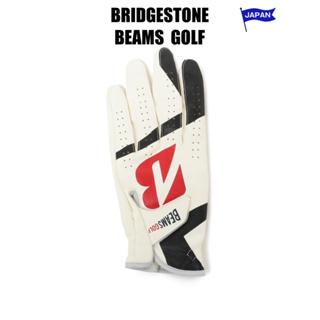 [ส่งตรงจากประเทศญี่ปุ่น] ถุงมือกอล์ฟ BRIDGESTONE GOLF×BEAMS GOLF TOUR สีแดง สีเขียว 3 ขนาด กอล์ฟ ถุงมือ