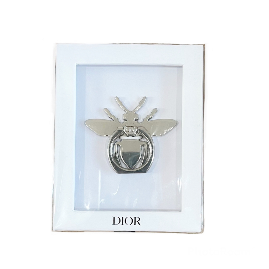 Dior Bee smart phone ring สีเงิน แหวนติดมือถือสุดหรู
