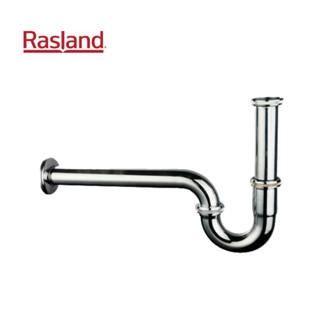 ท่อน้ำทิ้ง ท่อน้ำทิ้งอ่าง ท่อน้ำ อ่างล้างหน้า แบบ P-TRAP RASLAND รุ่น RA 150400P สีโครเมี่ยม