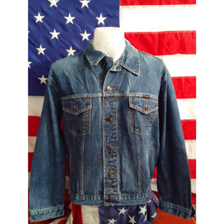 แจ็คเก็ตยีนส์มือ2 Wrangler jacket jeans Vintage (Size XL)