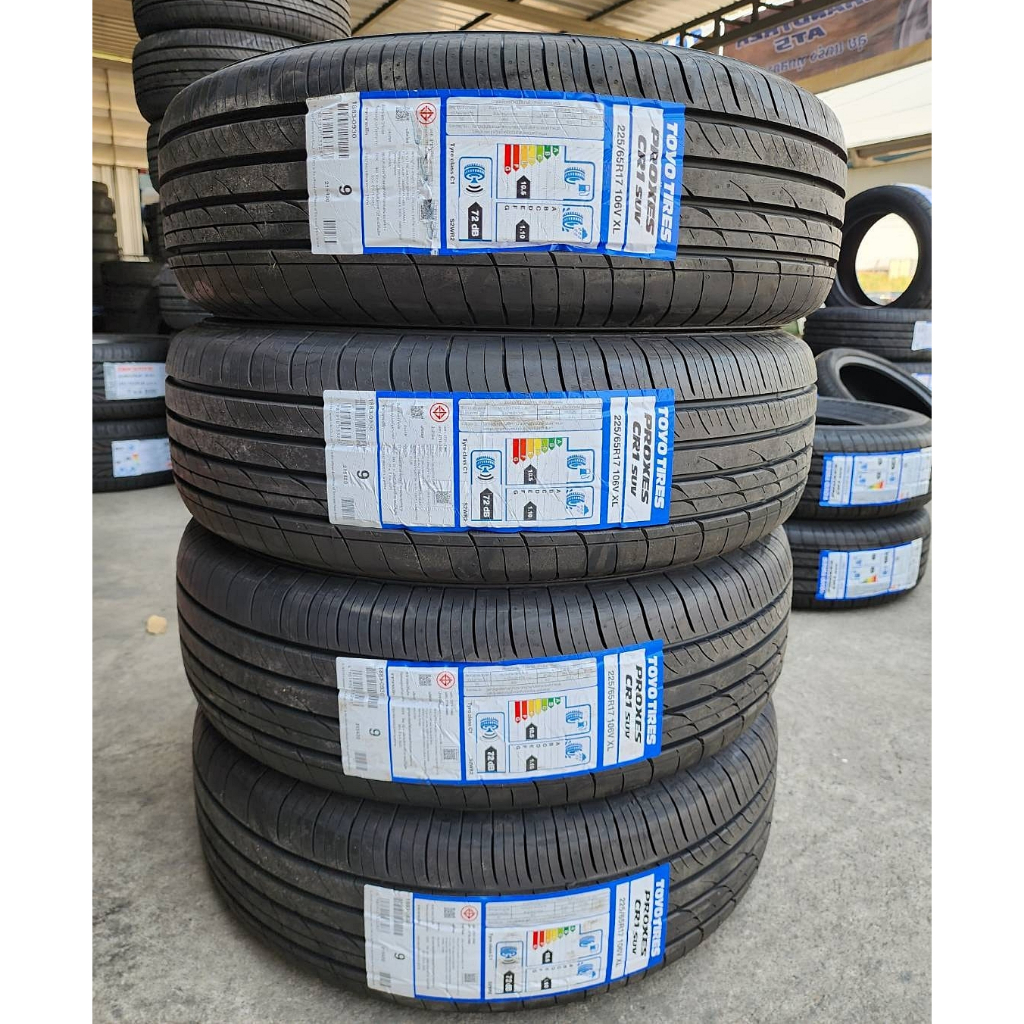 🔴 ยาง "#โตโยไทร์" Toyo Proxes CR1 ปี 22 215/45R17 225/65R17 235/45R18 235/50R18 235/55R18 225/55R19