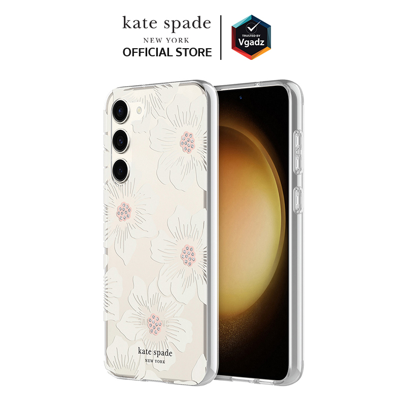 Kate Spade New York เคสสำหรับ Galaxy S23 Plus / S23 Ultra รุ่น Protective Hardshell