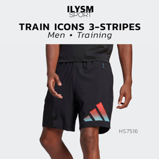 Adidas TRAIN ICONS 3-STRIPES TRAINING SHORTS กางเกงวิ่ง อาดิดาส ลิขสิทธิ์แท้!! (HS7516)