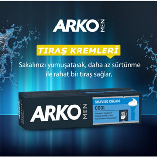 Shaving cream ครีมโกนหนวด แบรนด์ Arko Men