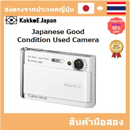 【ญี่ปุ่น กล้องมือสอง】[Japan Used Camera] Sony Sony Digital Camera Cyber ​​Shot T70 White DSC-T70-W