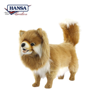 7541 ตุ๊กตาหมาปอมเมอเรเนี่ยน Pomeranian Dog Hansa Creation