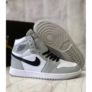 Nike Air Jordan 1 Mid (size36-45) Gray Black