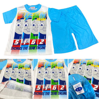 set ชุดเสื้อ+กางเกง รถไฟ Thomas and friends