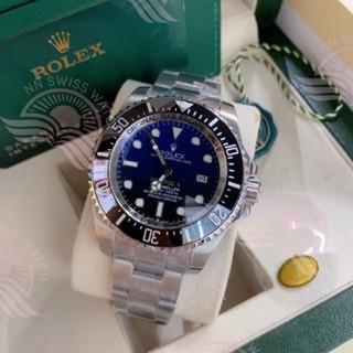 นาฬิกาข้อมือ R o LeX deep Sea  ขนาด 43mm เฟดสีไล่ระดับน้ำลึก งานสวยมาก เกรดสูง รอง top swiss