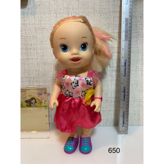 Baby alive ปลายผมหยาบค่ะ ผมฟู ของแท้ สภาพ94%