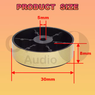 OneAudio 1 ชิ้น ขายางตู้ลำโพงสุง ยางรองใต้ตู้ลำโพงบลูทูธDIY ยางรองตู้diy ตีนตู้ลำโพงตวเลัก